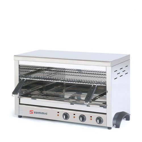 Elektro-Grill - SGF-650 - Sammic - Tisch / Profi / Edelstahl