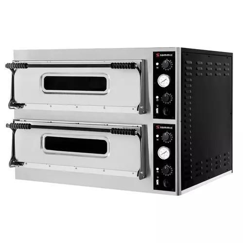 Pizzaofen für Restaurants - PO-6+6 - Sammic - Elektro / statisch / freistehend