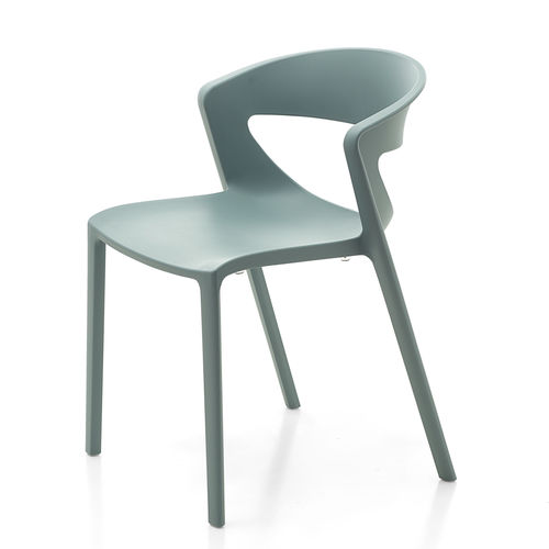 Moderner Stuhl - KICCA ONE - KASTEL srl - für den Innenraum / Polypropylen / Gestell aus Polypropylen