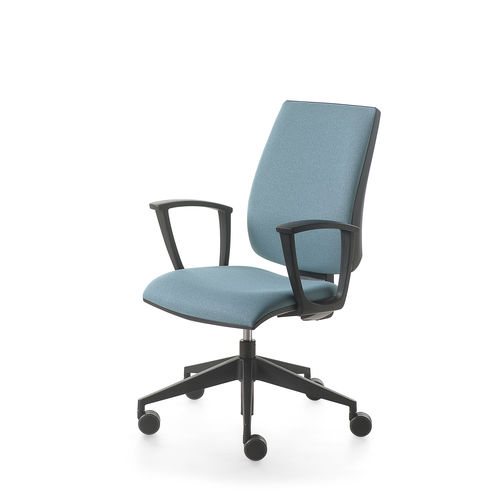 Moderner Bürostuhl - KUBIX - KASTEL srl - für den Innenraum / Stoff / höhenverstellbar