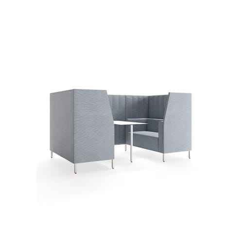 Modulare Polsterbank - KONTEX 2+2 - KASTEL srl - modern / Stoff / Leder