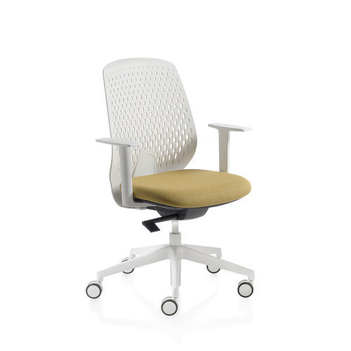 Moderner Bürostuhl - KEY SMART - KASTEL srl - für den Innenraum / Stoff / Leder