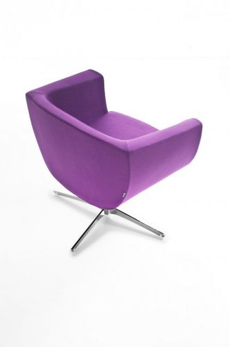 Moderner Stuhl - KOPPA - KASTEL srl - Stoff / Gestell aus Metall / Polster