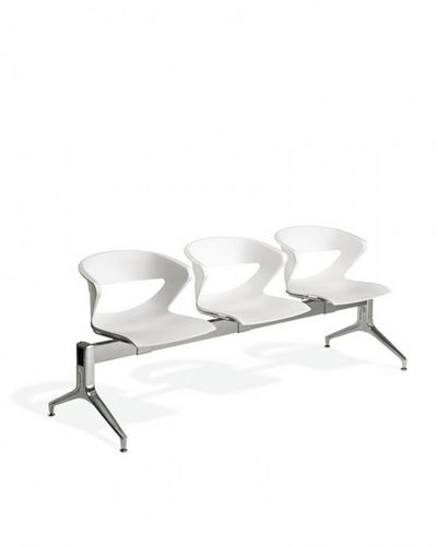 Metall-Traversenbank - KICCA - KASTEL srl - 3 Plätze / für den Innenraum
