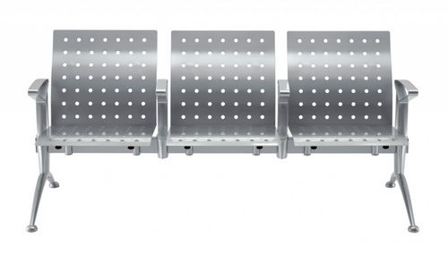 Metall-Traversenbank - KARGO - KASTEL srl - 3 Plätze / für den Innenraum