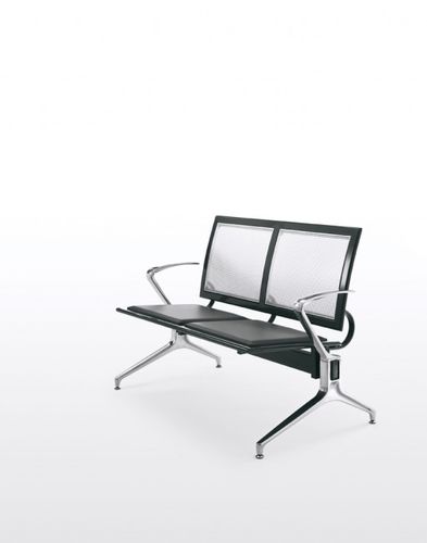 Metall-Traversenbank - KORNER - KASTEL srl - 3 Plätze / für den Innenraum