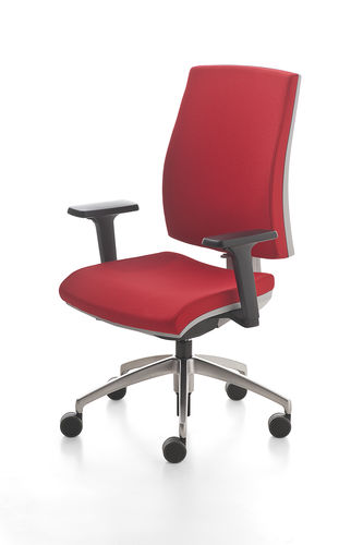 Moderner Bürostuhl - KUBIKA - KASTEL srl - Stoff / mit Sterngestell / für Gewerbegebrauch