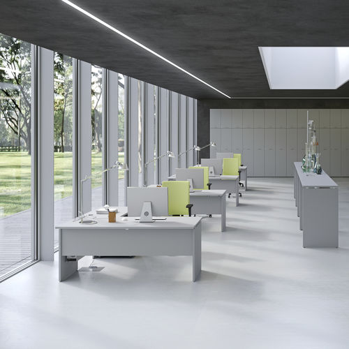 Schreibtisch für Open Space - Kamos Pure - NEWFORM Ufficio - modern / Holz / Metall