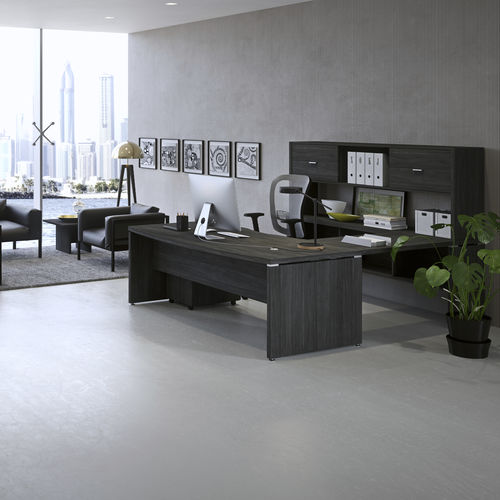 Chefschreibtisch - KAMOS PLUS - NEWFORM Ufficio - originelles Design / Holz / melaminbeschichtet