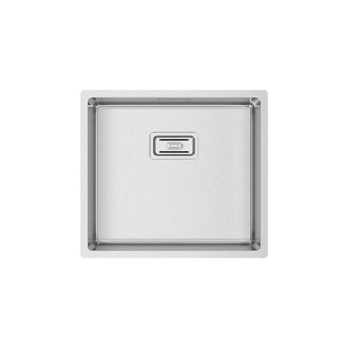 Einbeckenspüle - BOX LUX 45 - RODI HOME – kitchen sinks and accessories - ohne Abtropffläche / gebürsteter Edelstahl / einbaufähig