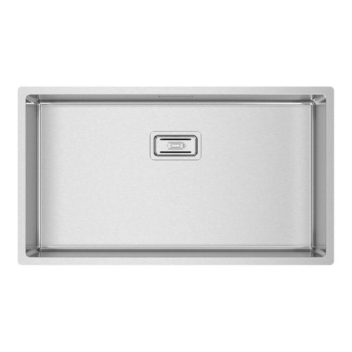 Einbeckenspüle - BOX LUX 74 - RODI HOME – kitchen sinks and accessories - ohne Abtropffläche / gebürsteter Edelstahl / einbaufähig