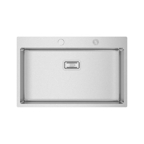 Einbeckenspüle - BOX LUX 76 - RODI HOME – kitchen sinks and accessories - ohne Abtropffläche / gebürsteter Edelstahl / einbaufähig