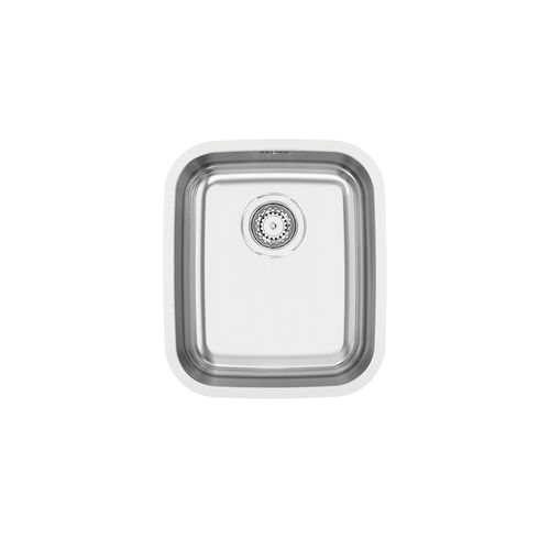 Einbeckenspüle - BRASILIA - RODI HOME – kitchen sinks and accessories - ohne Abtropffläche / polierter Edelstahl / einbaufähig