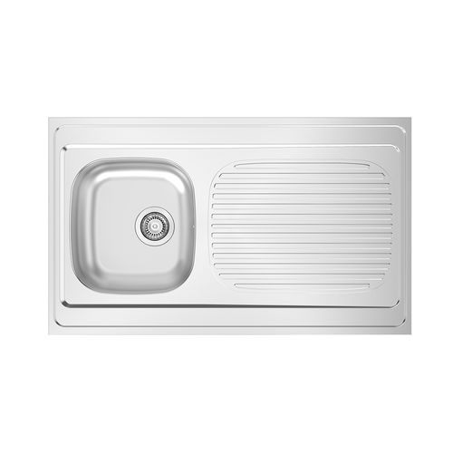 Einbeckenspüle - SIT ON 1000×600 B - RODI HOME – kitchen sinks and accessories - mit Abtropffläche / Edelstahl / einbaufähig