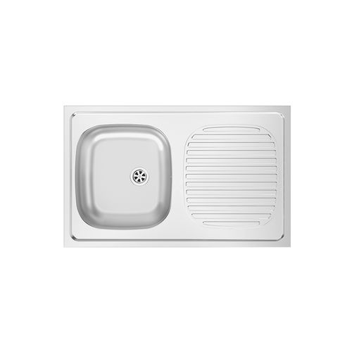 Einbeckenspüle - SIT ON 800×500 B - RODI HOME – kitchen sinks and accessories - mit Abtropffläche / Edelstahl / einbaufähig