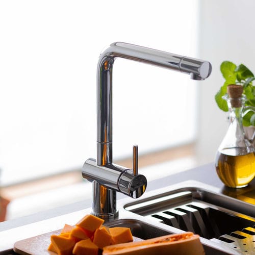 Aufsatz-Einhebelmischer - LINE MN 805 - RODI HOME – kitchen sinks and accessories - Edelstahl / für Küche / 1-Loch