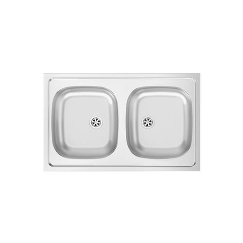 Doppelbeckenspüle - SIT ON 800×500 BB - RODI HOME – kitchen sinks and accessories - ohne Abtropffläche / Edelstahl / einbaufähig