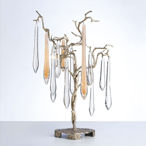 Tischlampe - AQUA WILLOW - Serip - Metall / Glas / klassisch