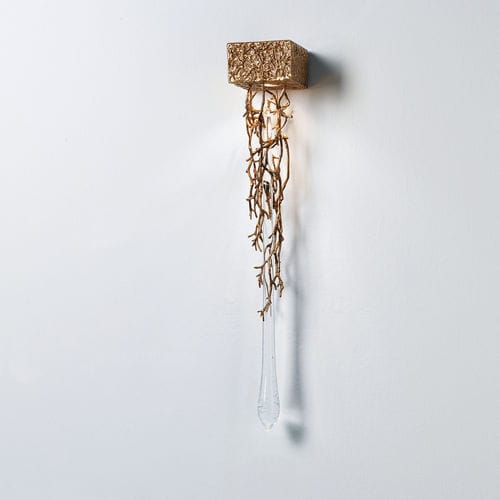 Klassische Wandleuchte - DROP SINGLE - Serip - für den Innenraum / Metall / Glas