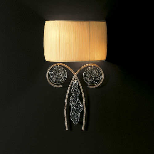 Moderne Wandleuchte - QUAVER - Serip - für den Innenraum / Bronze / Glas
