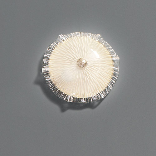 Wandleuchte / originelles Design - AURA M - Serip - für den Innenraum / Bronze / Muranoglas