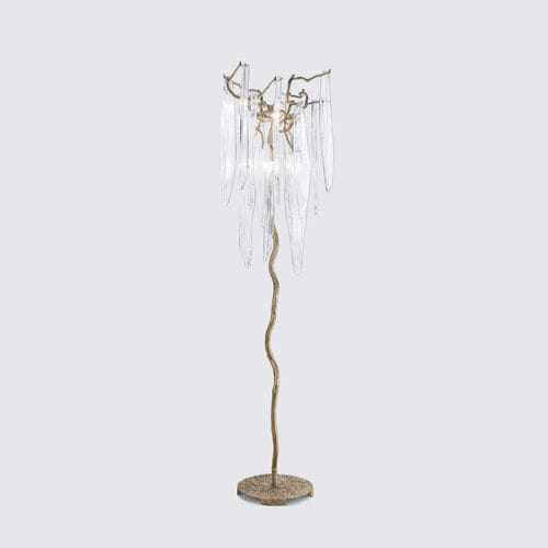 Stehleuchte - HORSETAIL - Serip - Bronze / Kristall / klassisch