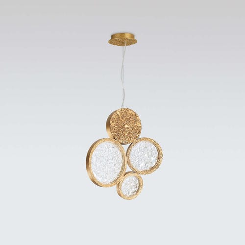 Hängelampe - CLOVER ORIGINAL - Serip - Bronze / Glas / modern