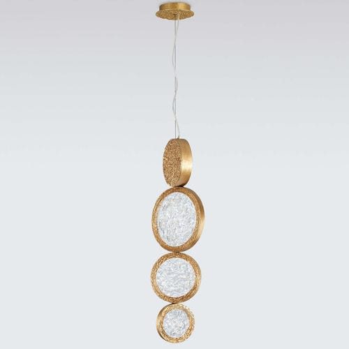 Hängelampe - CLOVER FOUR LINE - Serip - Bronze / Glas / modern