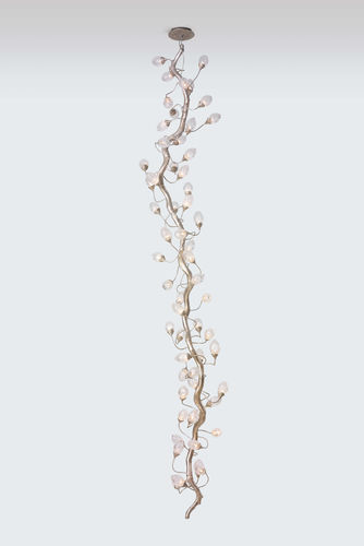 Deckenleuchte / originelles Design - VERTICAL BLOOM L - Serip - Glas / Bronze / LED