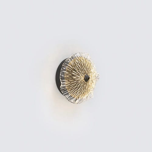 Wandleuchte / originelles Design - AURA S - Serip - für den Innenraum / Bronze / Muranoglas