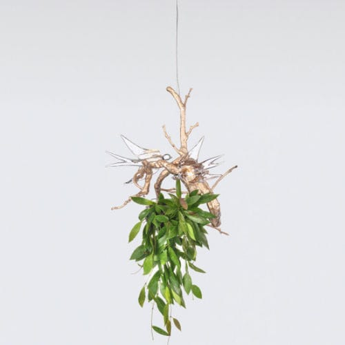 Hängelampe - PIXIE & NEST UP - Serip - Bronze / Glas / modern