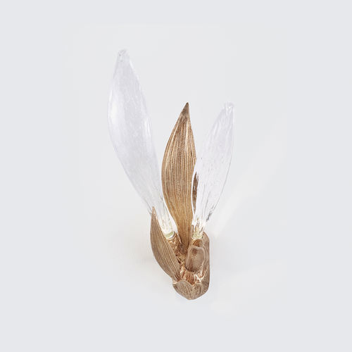 Moderne Wandleuchte - CYPSELA TRIO - Serip - für den Innenraum / Glas / Bronze