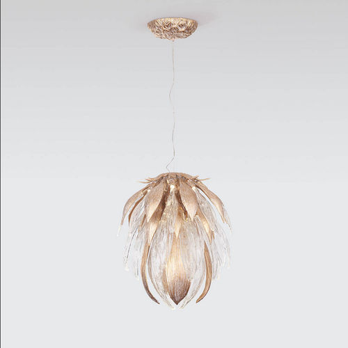 Hängelampe - CYNARA LARGE - Serip - Bronze / Glas / modern