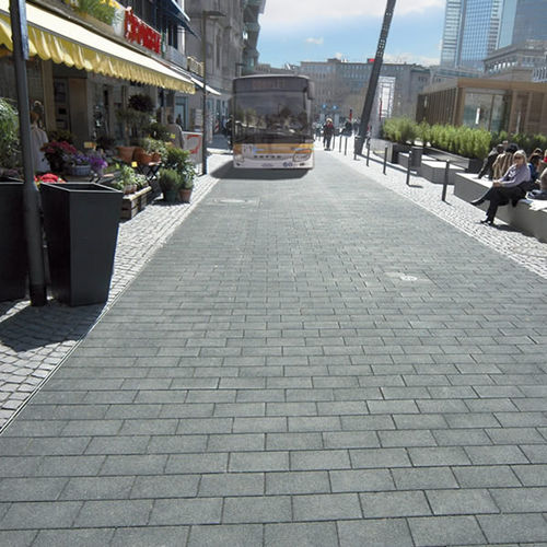 Kunststein-Pflasterstein - MASTERBLOCKED®  - QUARTZO DESIGN - matt / befahrbar / Hochleistung und Schwerlast
