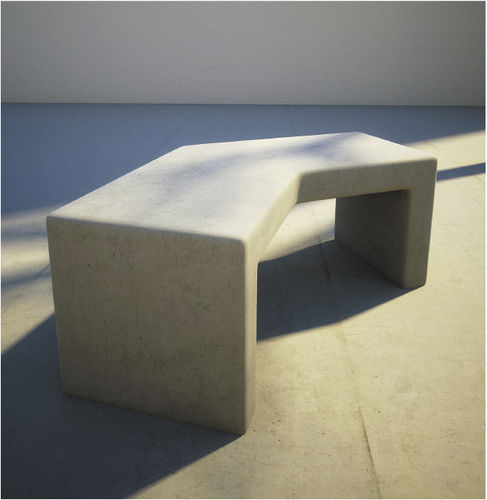 Moderne Bank für den öffentlichen Raum - MOLD : 560 - SIT Urban Design - Beton