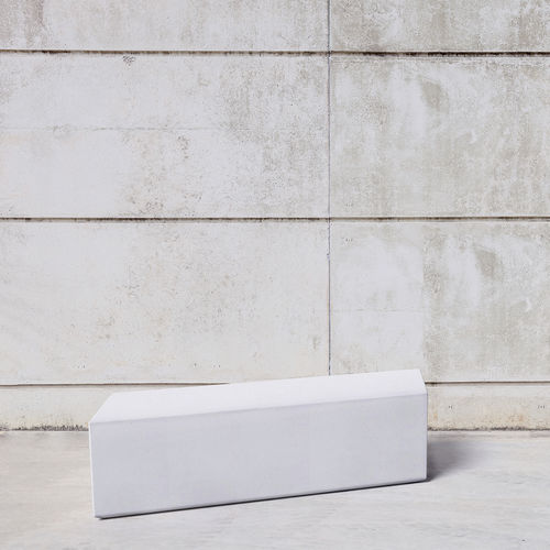 Moderne Bank für den öffentlichen Raum - BOX VR : 102.VR - SIT Urban Design - Beton / modular