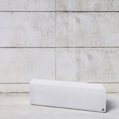 Moderne Bank für den öffentlichen Raum - BOX VL : 102.VL - SIT Urban Design - Beton / modular