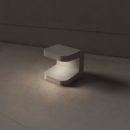 Leuchtpoller / minimalistisches Design - FLOW: 443.L - SIT Urban Design - Beton