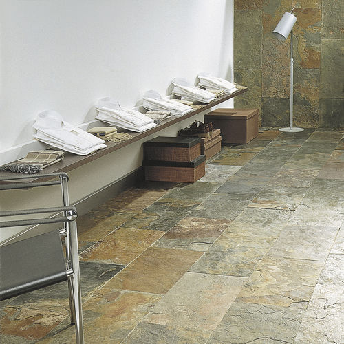 Natursteinfliesen - MULTICOLOR - RUBICER - matt / für den Innenraum / Wand
