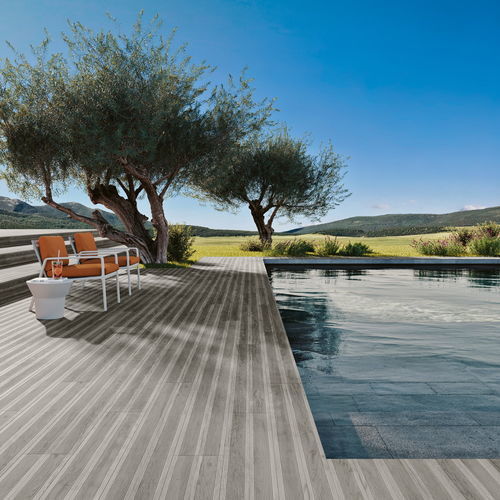Feinsteinzeugfliesen - DECK - GRESART CERAMIC TILES - matt / für den Innenraum / für Außenbereich