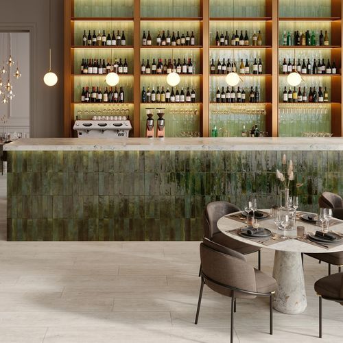 Feinsteinzeugfliesen - KECH - GRESART CERAMIC TILES - Hochglanz / emailliert / für den Innenraum