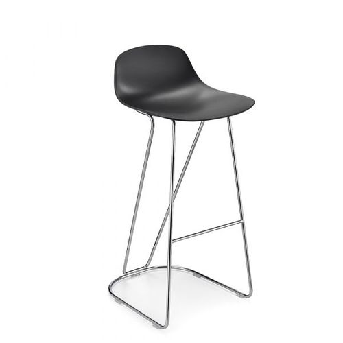 Moderner Hocker - PURE LOOP MINI DANDY - Infiniti - Sperrholz / Polypropylen / Gestell aus Stahl