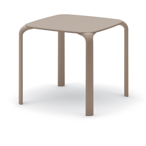 Moderner Beistelltisch - DROP - Infiniti - Polypropylen / rund / quadratisch