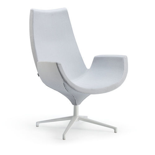 Moderner Sessel - BEETLE HIGH BACK - Infiniti - Leder / Kunstleder / Polyurethanschaum