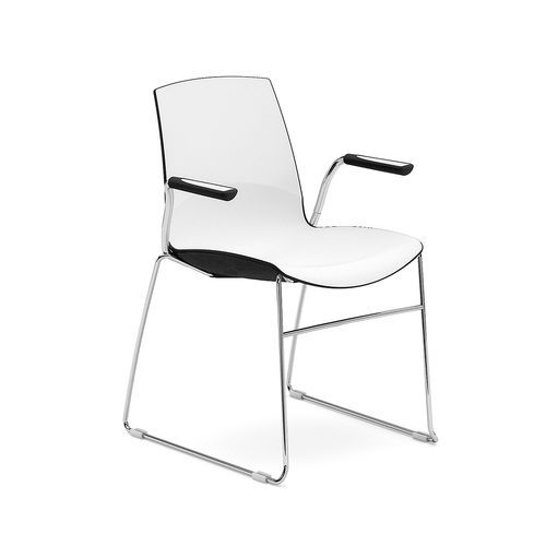 Moderner Stuhl - NOW - Infiniti - für den Innenraum / Polypropylen / Stahl