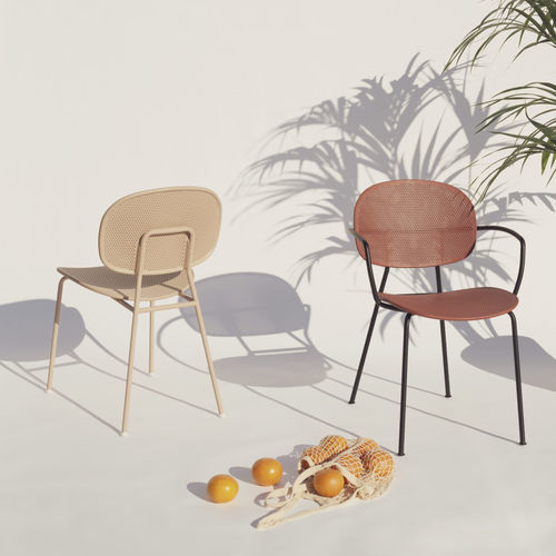 Moderner Stuhl - TONDINA SLIM - Infiniti - für den Innenraum / für Außenbereich / Polypropylen