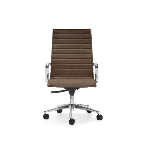 Moderner Besucherstuhl - SEASON SLIM - Quinti. - Stoff / Metall / Gestell aus Aluminium
