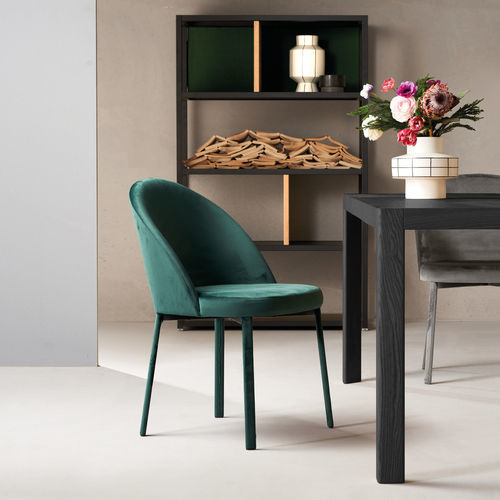 Moderner Sessel - ARWA - Quinti. - Stoff / Holz / Esche