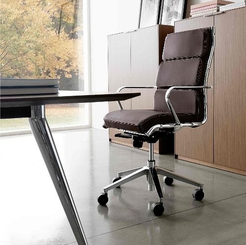 Moderner Chefsessel - SEASON COMFORT - Quinti. - Stoff / Metall / Hochlehner