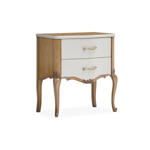 Stil-Nachttisch - FLORENCE - AM LIVING - lackiertes Holz / Gestell aus Holz / rechteckig